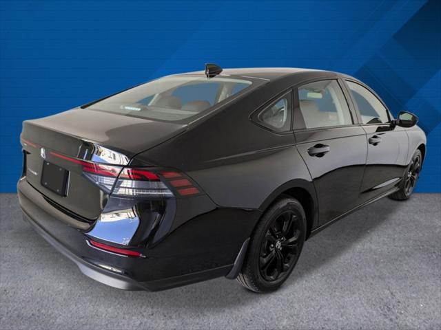 new 2025 Honda Accord car, priced at $31,655