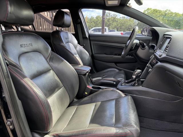 used 2018 Hyundai Elantra car, priced at $18,500