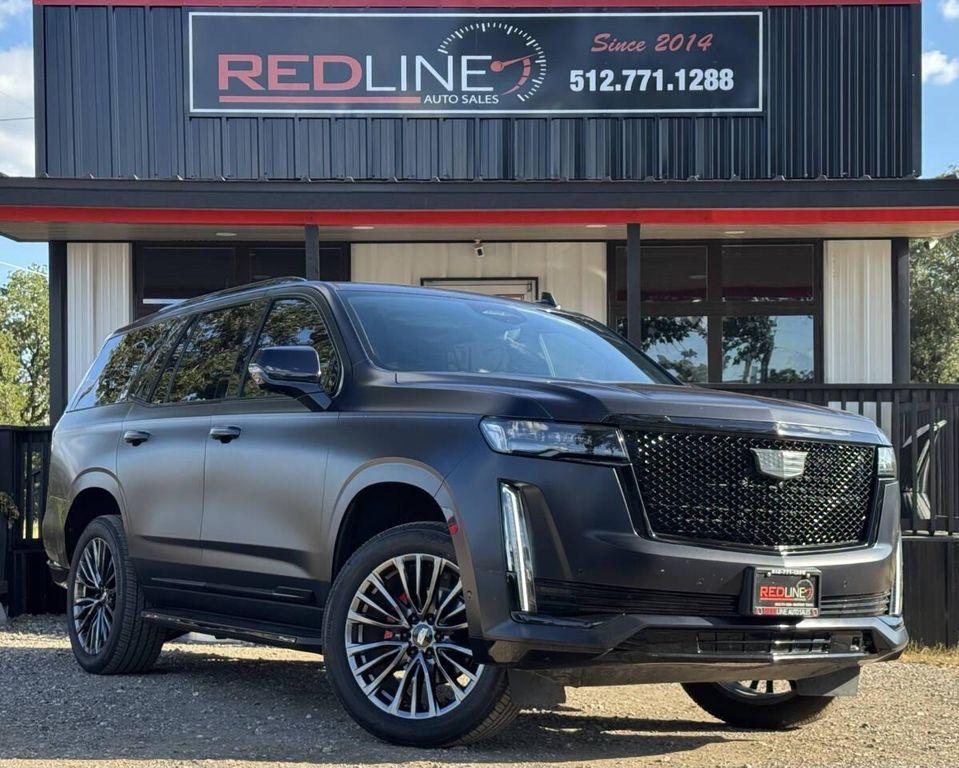 used 2021 Cadillac Escalade car, priced at $82,000