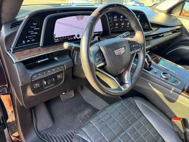 used 2021 Cadillac Escalade car, priced at $87,800