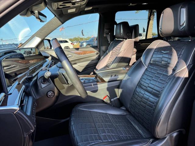 used 2021 Cadillac Escalade car, priced at $87,800