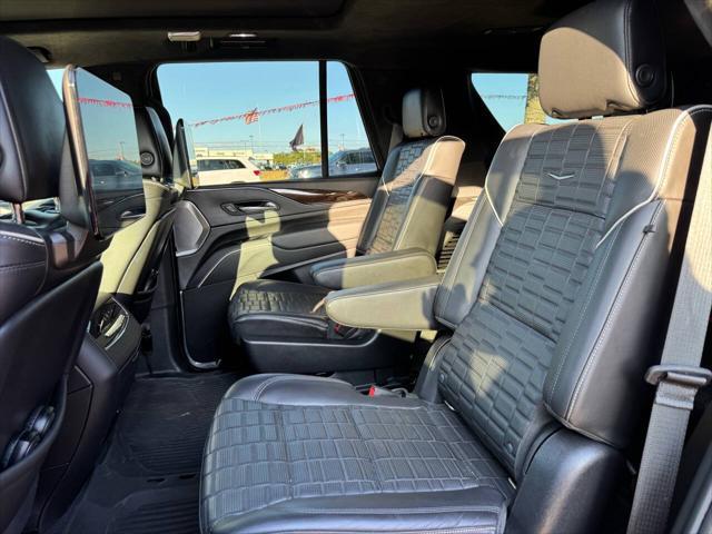 used 2021 Cadillac Escalade car, priced at $87,800