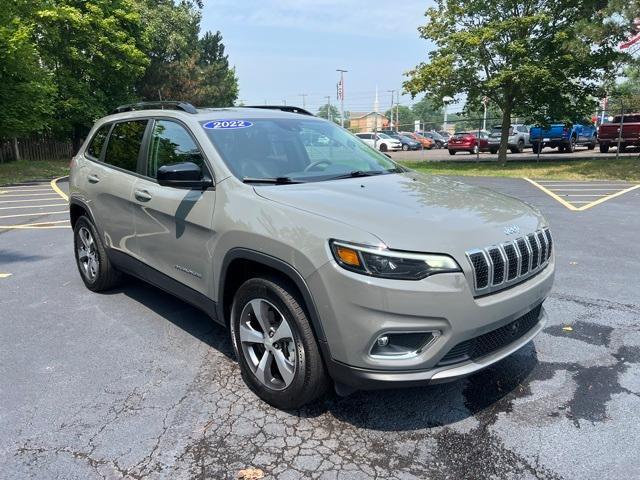 used 2022 Jeep Cherokee car, priced at $26,000