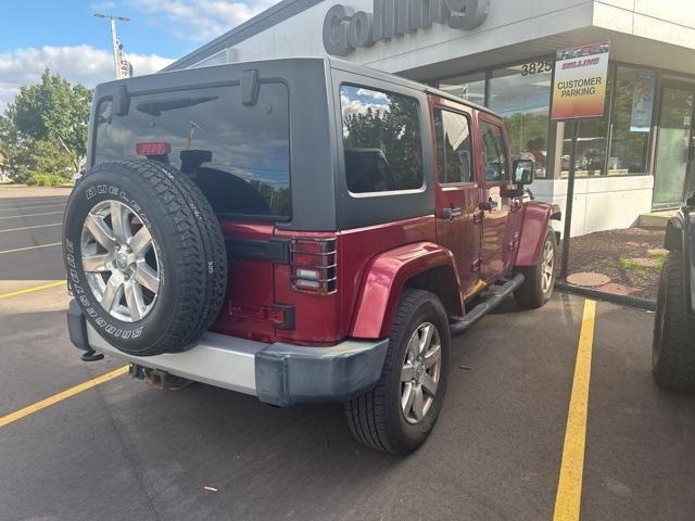 used 2012 Jeep Wrangler Unlimited car, priced at $9,995