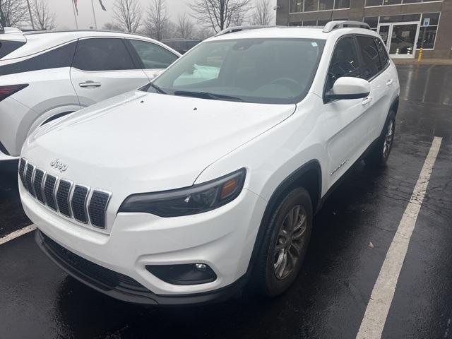 used 2021 Jeep Cherokee car, priced at $21,993