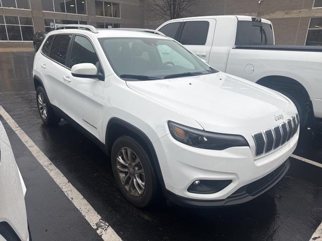 used 2021 Jeep Cherokee car, priced at $21,993