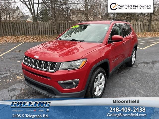 used 2018 Jeep Compass car, priced at $13,500