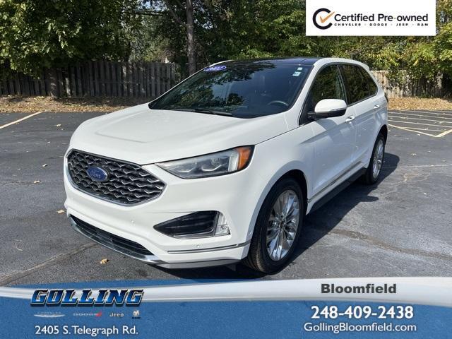 used 2021 Ford Edge car, priced at $22,498