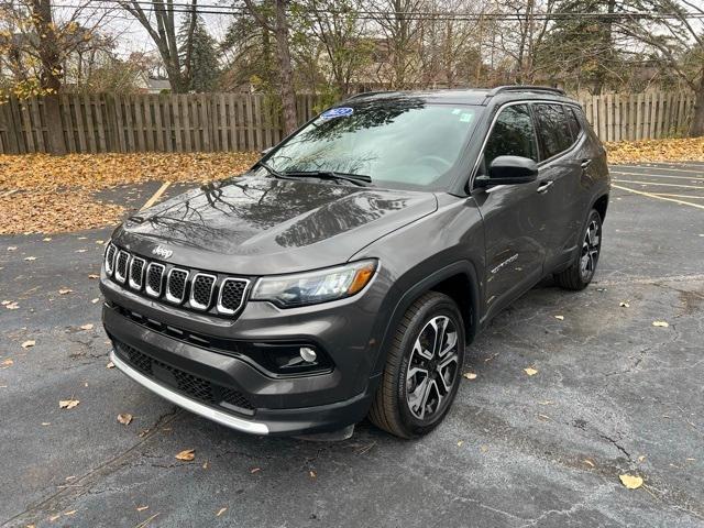 used 2023 Jeep Compass car, priced at $22,111
