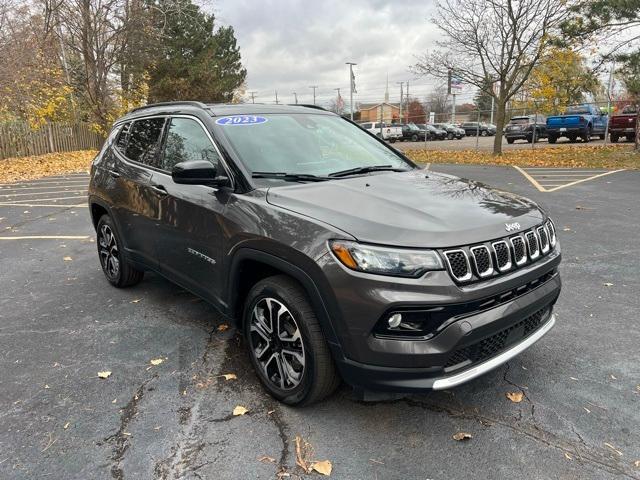 used 2023 Jeep Compass car, priced at $22,111