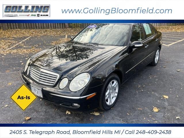 used 2006 Mercedes-Benz E-Class car, priced at $3,950