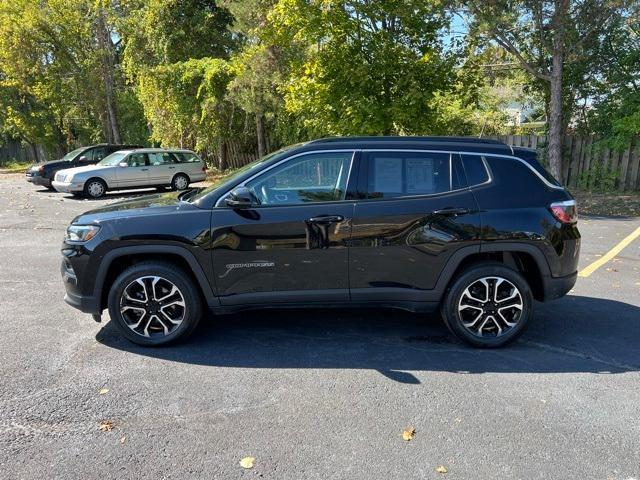 used 2022 Jeep Compass car, priced at $21,407