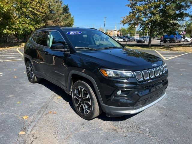 used 2022 Jeep Compass car, priced at $21,407