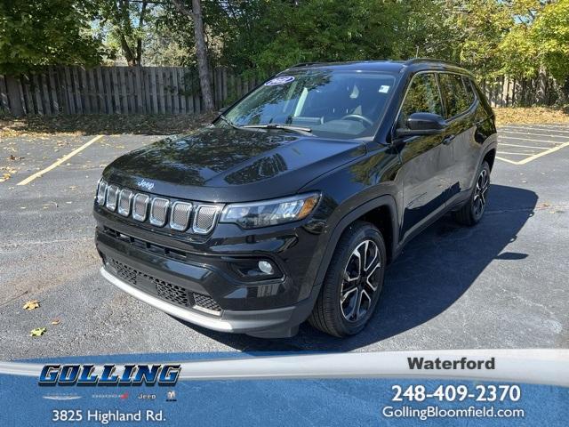 used 2022 Jeep Compass car, priced at $21,407