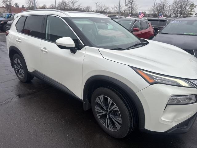 used 2021 Nissan Rogue car, priced at $14,852