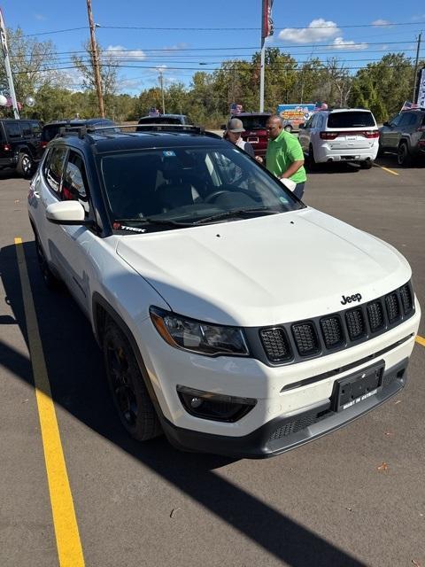 used 2021 Jeep Compass car, priced at $17,989