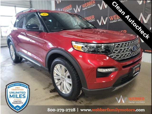 used 2020 Ford Explorer car, priced at $27,300