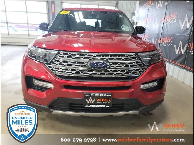 used 2020 Ford Explorer car, priced at $27,300