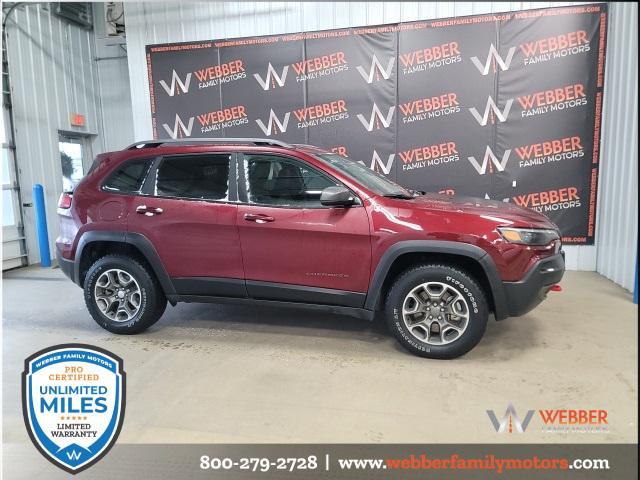 used 2020 Jeep Cherokee car, priced at $20,500