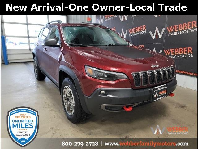 used 2020 Jeep Cherokee car, priced at $20,500