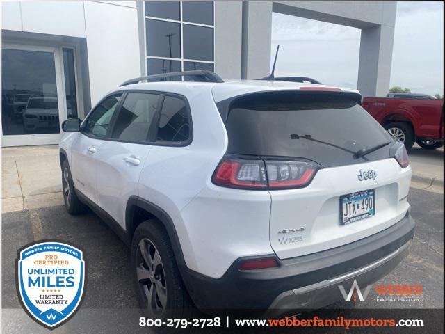 used 2022 Jeep Cherokee car, priced at $26,900