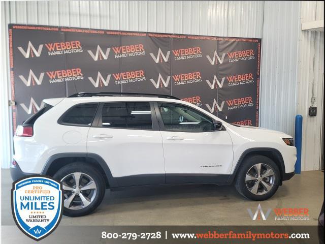 used 2022 Jeep Cherokee car, priced at $26,300