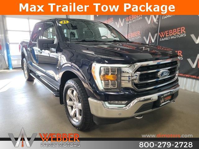 used 2021 Ford F-150 car, priced at $27,450