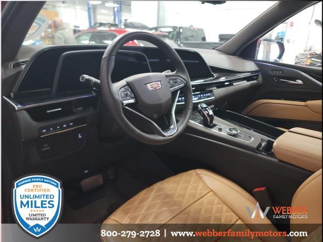 used 2023 Cadillac Escalade car, priced at $78,600