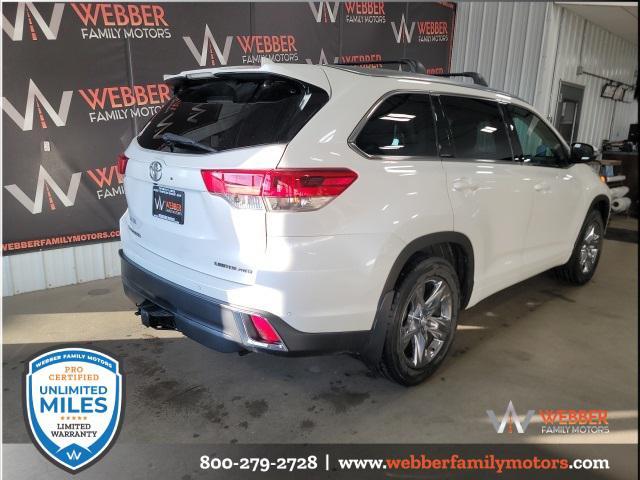 used 2019 Toyota Highlander car, priced at $31,900