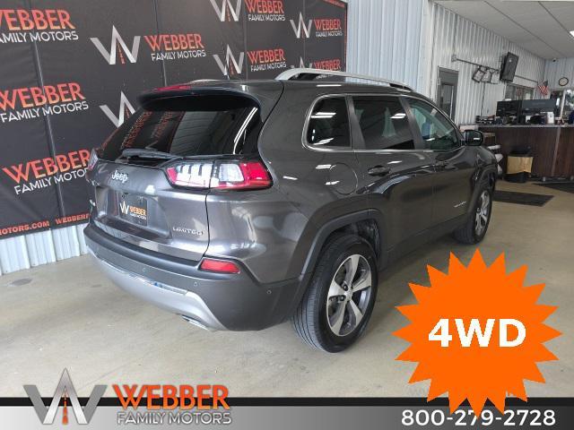 used 2021 Jeep Cherokee car, priced at $19,950
