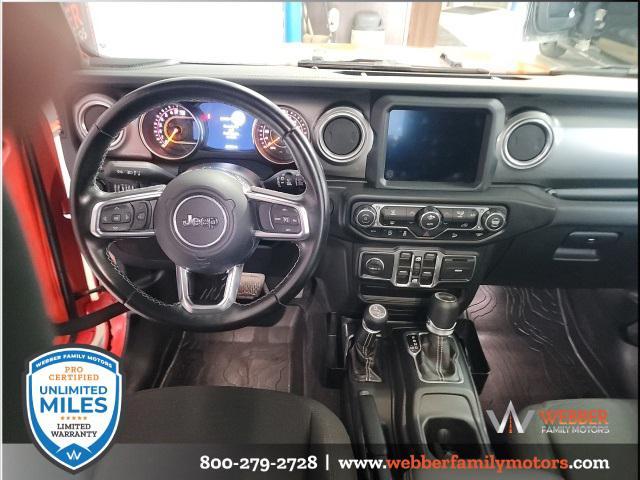 used 2020 Jeep Wrangler Unlimited car, priced at $30,450