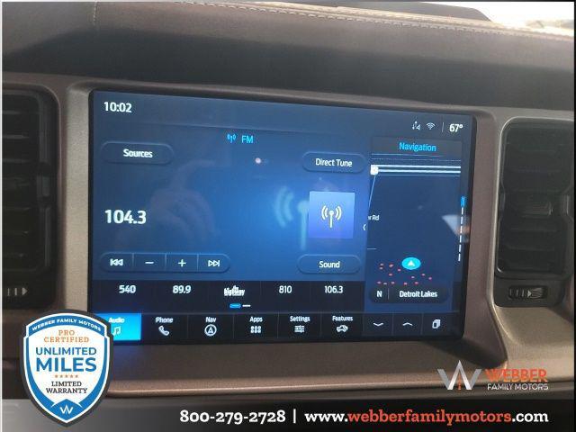 new 2025 Ford Bronco car, priced at $52,203