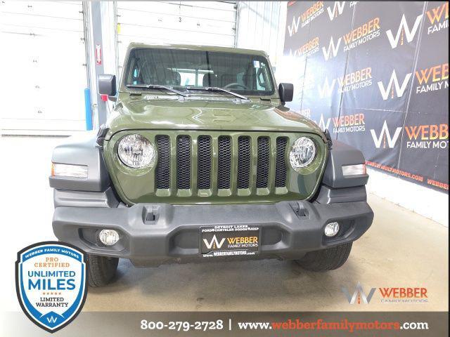 used 2023 Jeep Wrangler car, priced at $29,450