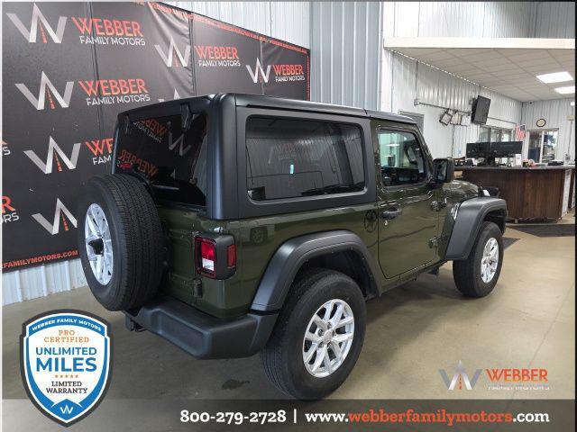 used 2023 Jeep Wrangler car, priced at $29,450