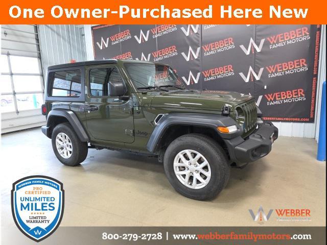 used 2023 Jeep Wrangler car, priced at $30,800