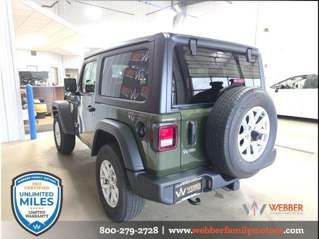 used 2023 Jeep Wrangler car, priced at $29,450