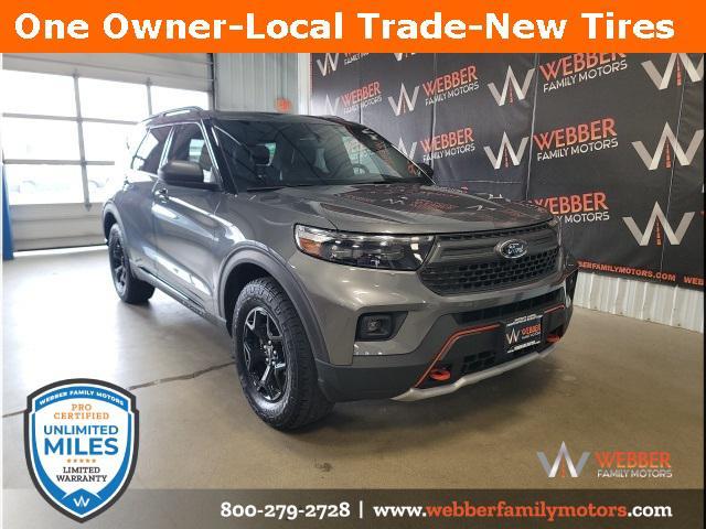 used 2022 Ford Explorer car, priced at $36,750