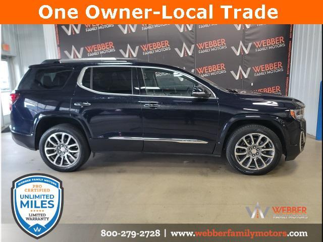 used 2021 GMC Acadia car, priced at $30,450