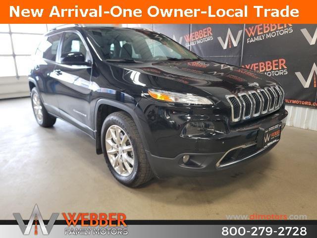 used 2017 Jeep Cherokee car, priced at $17,500