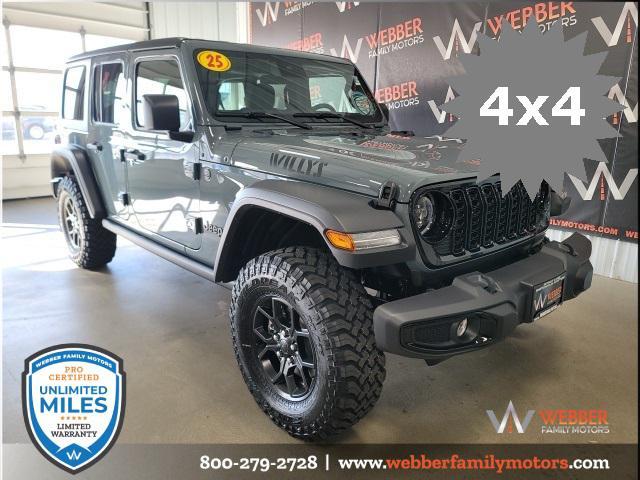 new 2025 Jeep Wrangler car, priced at $48,480