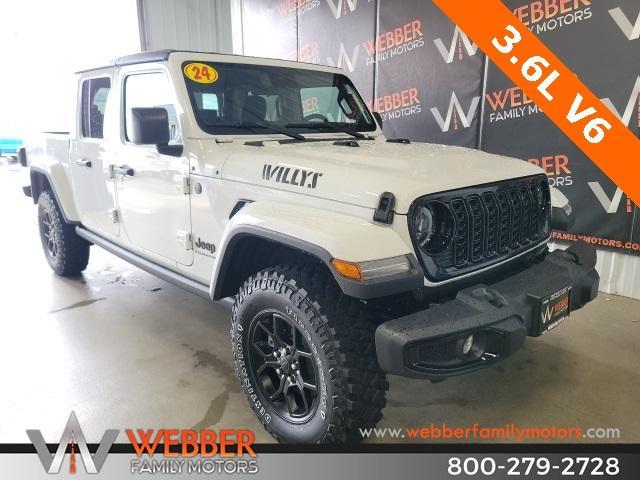 new 2024 Jeep Gladiator car, priced at $45,350