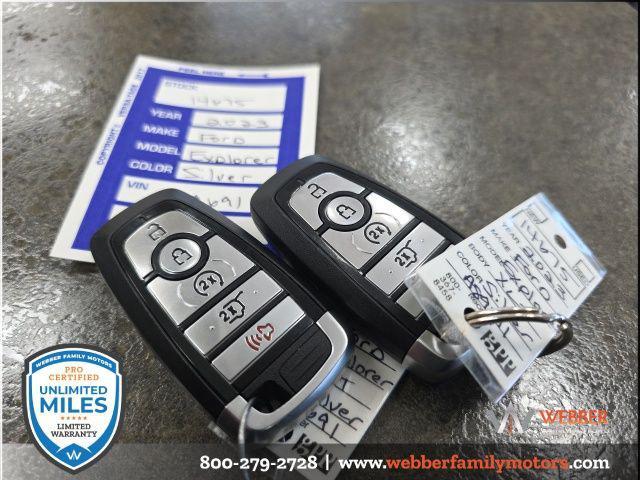 used 2023 Ford Explorer car, priced at $33,750
