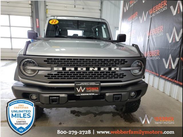 used 2022 Ford Bronco car, priced at $45,250