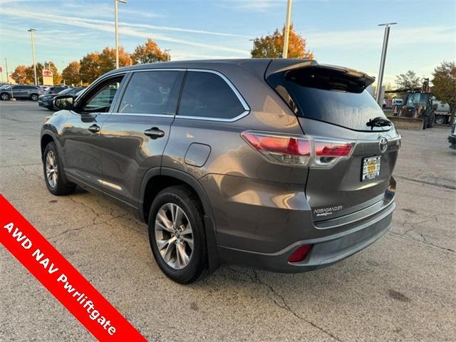 used 2016 Toyota Highlander car, priced at $22,000