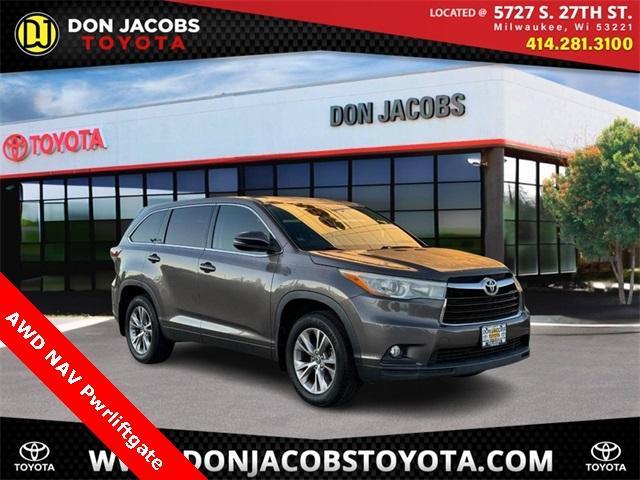 used 2016 Toyota Highlander car, priced at $22,000