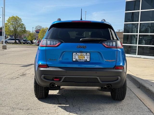 used 2021 Jeep Cherokee car, priced at $24,500