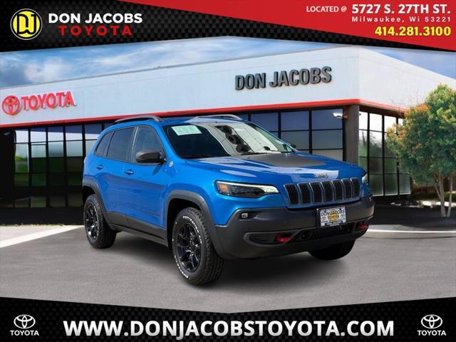 used 2021 Jeep Cherokee car, priced at $25,597