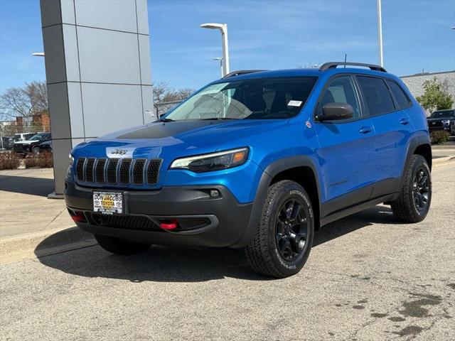 used 2021 Jeep Cherokee car, priced at $24,500