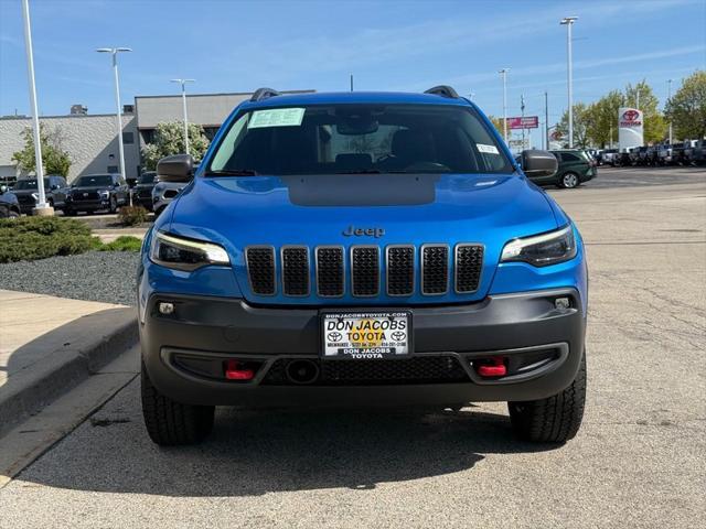 used 2021 Jeep Cherokee car, priced at $24,500