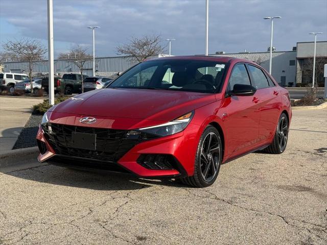 used 2022 Hyundai Elantra car, priced at $20,480